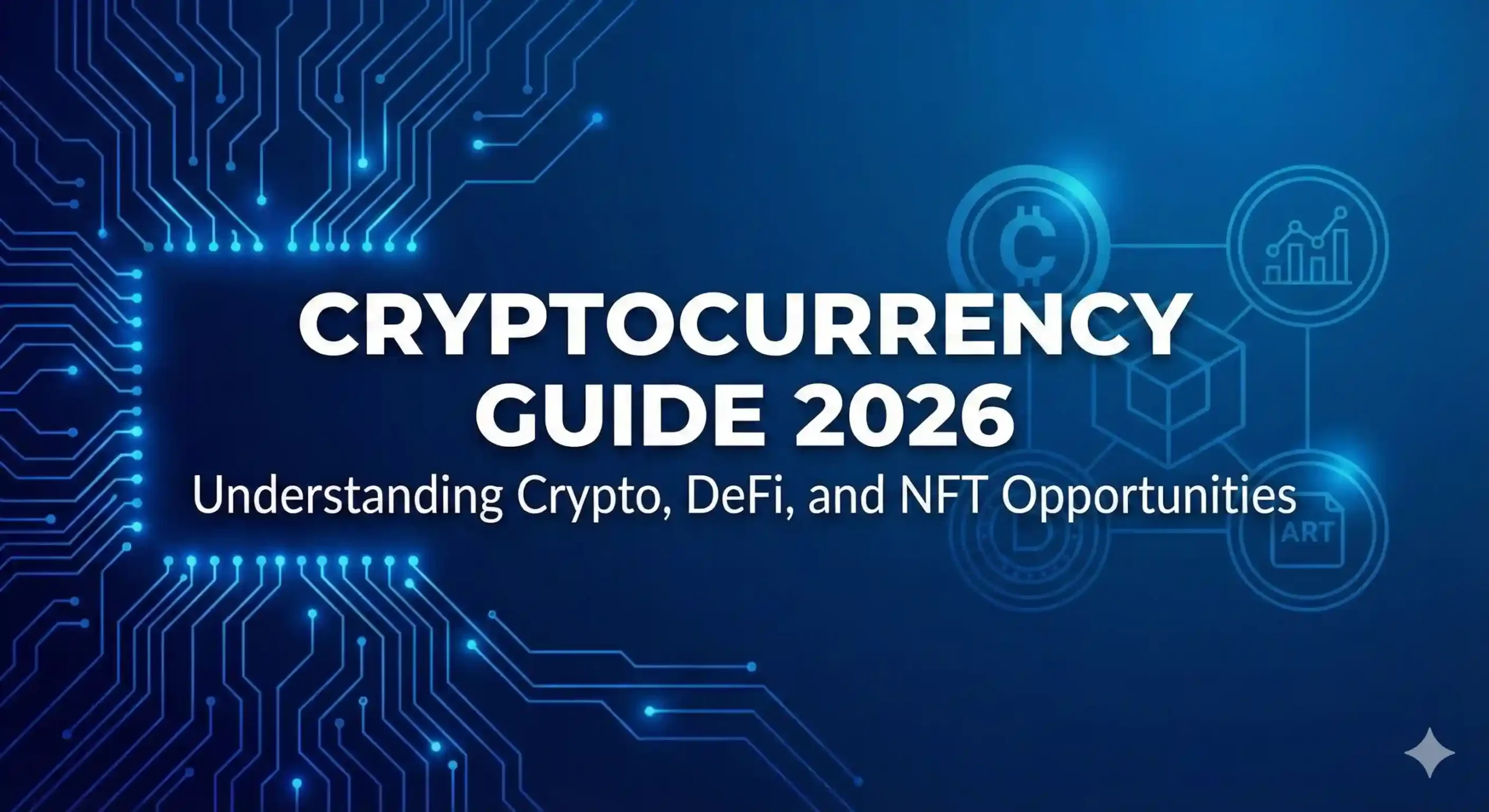 Cryptocurrency Guide 2026: Understanding Crypto, DeFi, and NFT Opportunities
